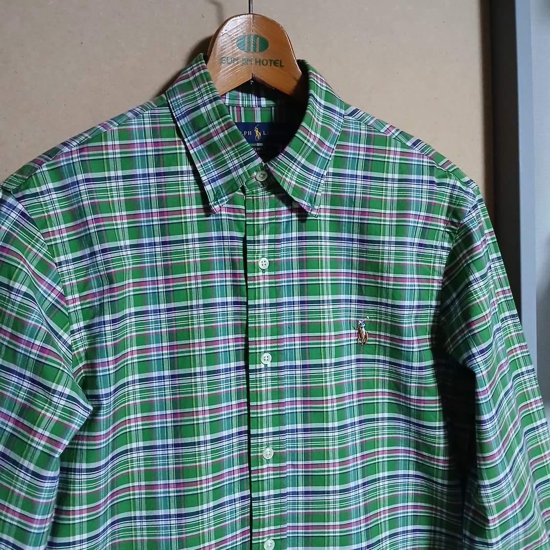 polo 폴로 랄프로렌 체크 셔츠 남방 95 m 상품이미지1