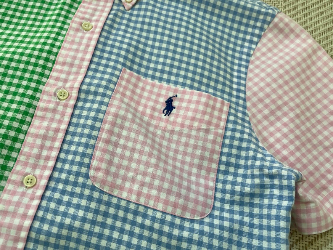 폴로랄프로렌 해체주의 멀티컬러 반팔셔츠  J04146 상품이미지5