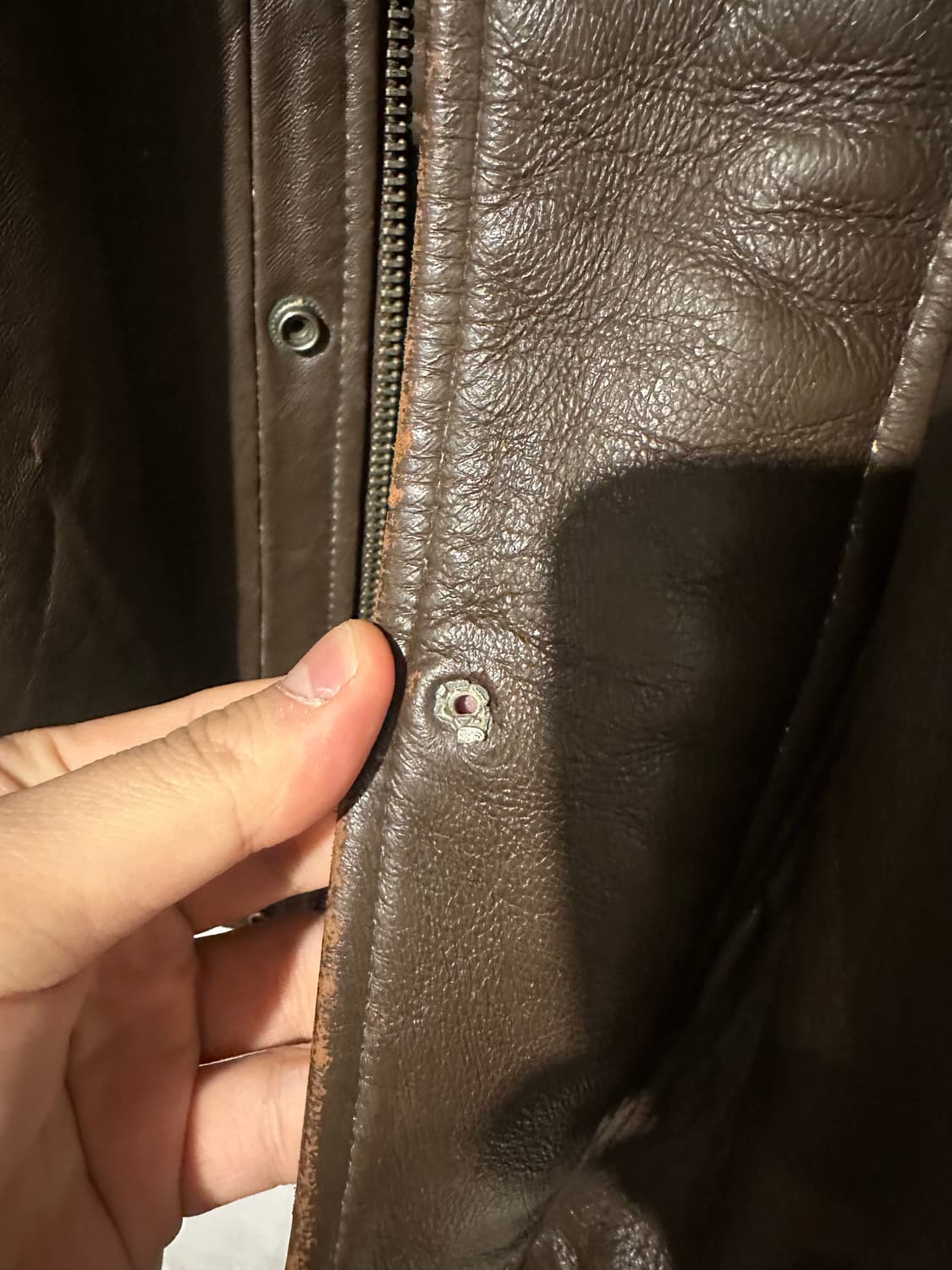 빈티지 00s 조니 블레이즈 힙합 가죽 자켓  상품이미지7