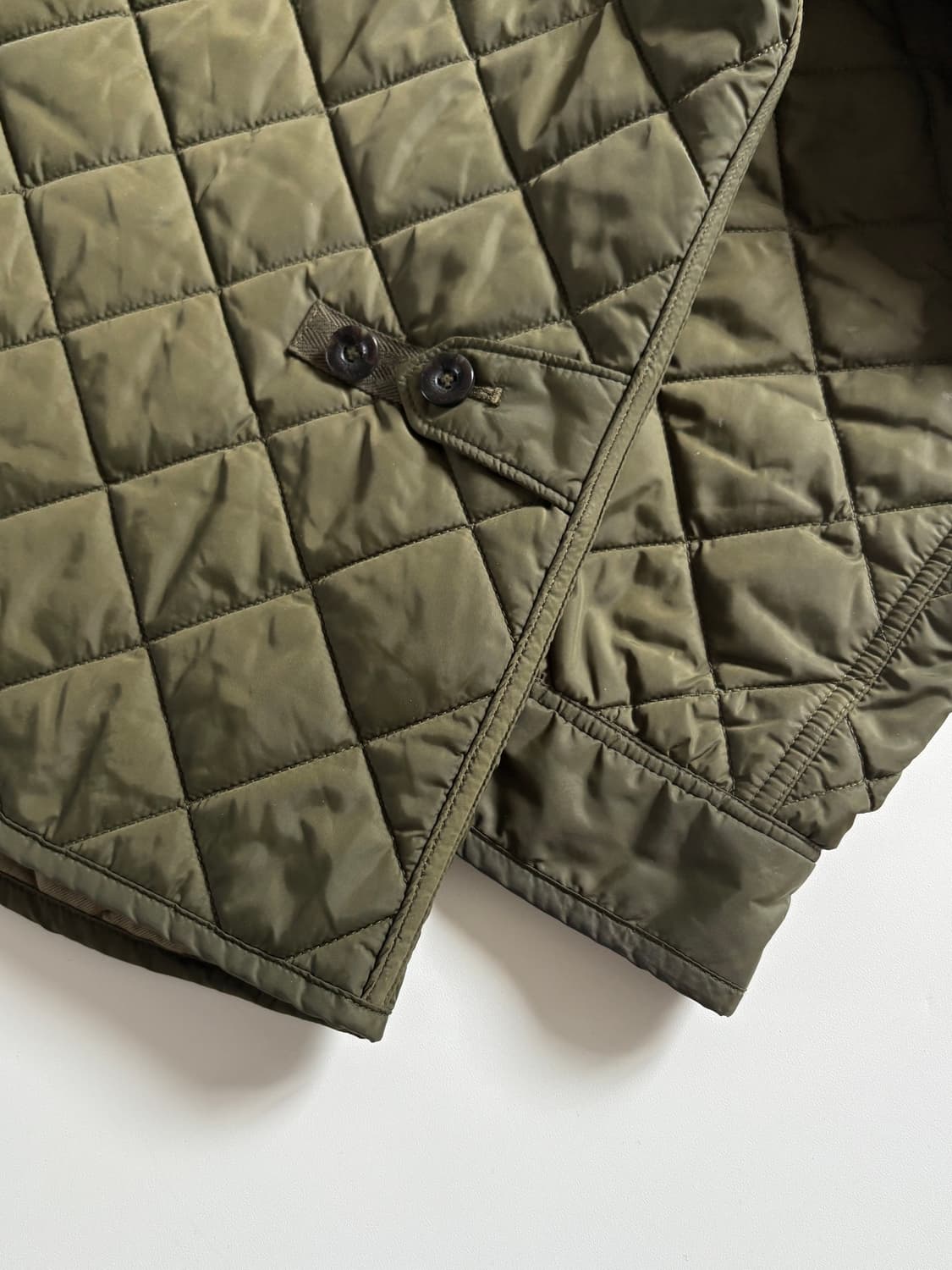 Polo 폴로랄프로렌 신형라벨 카키 퀼티드 자켓 상품이미지2