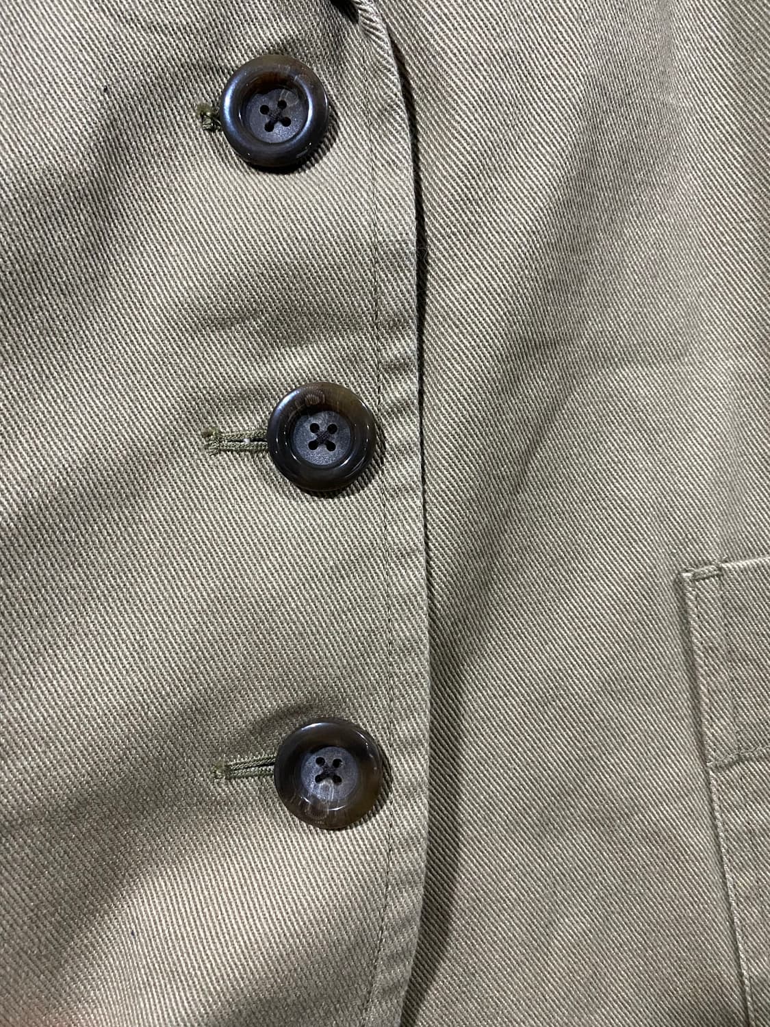 베이지 면 자켓 상품이미지7