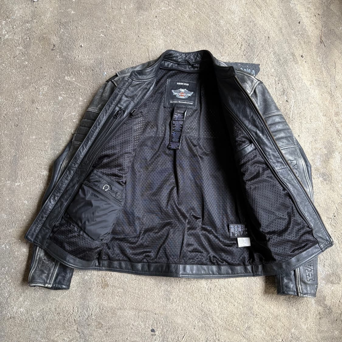 할리데이비슨 모터사이클 레더 자켓 상품이미지7