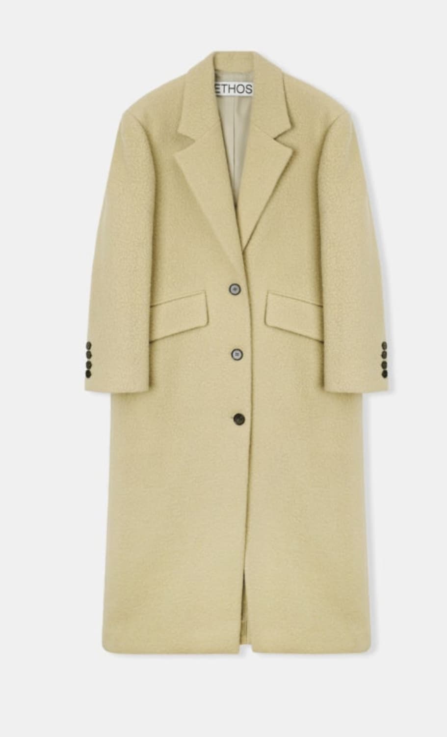 에토스 옐로우 싱글코트 상품이미지1