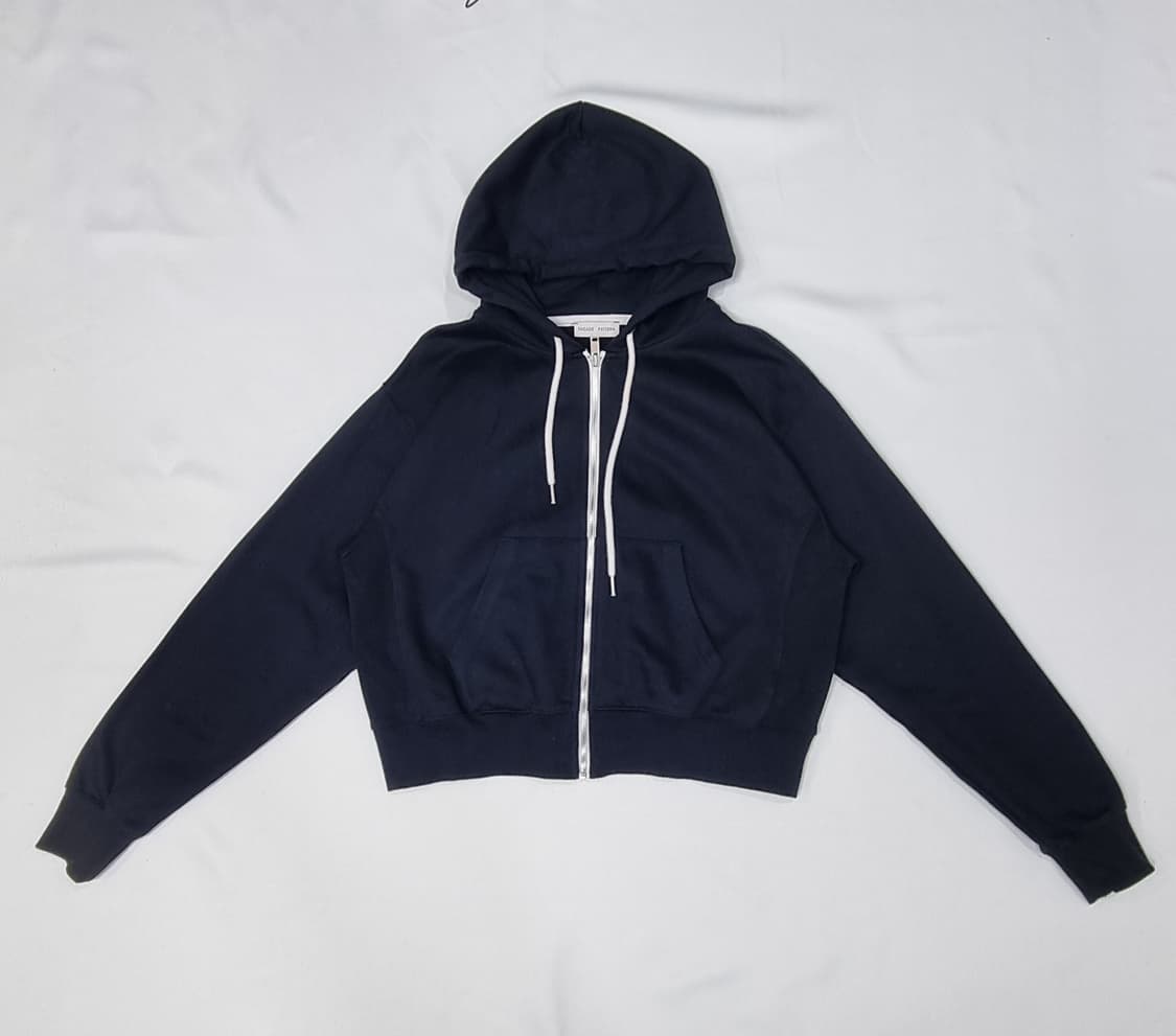 파사드패턴 프렌치 후드 집업 S _ 여성 상품이미지2