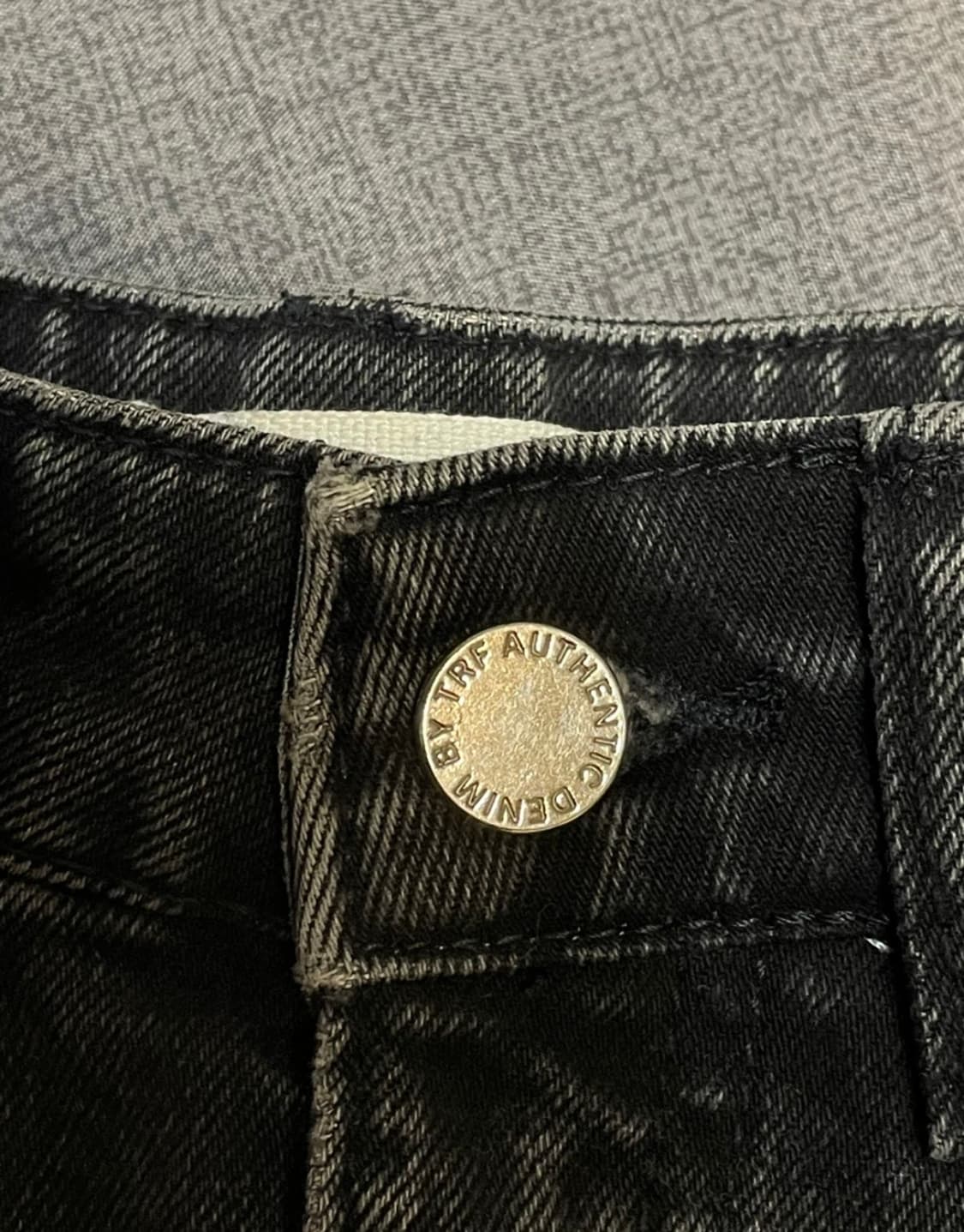 자라 TRF 데님 미디 스커트 상품이미지2