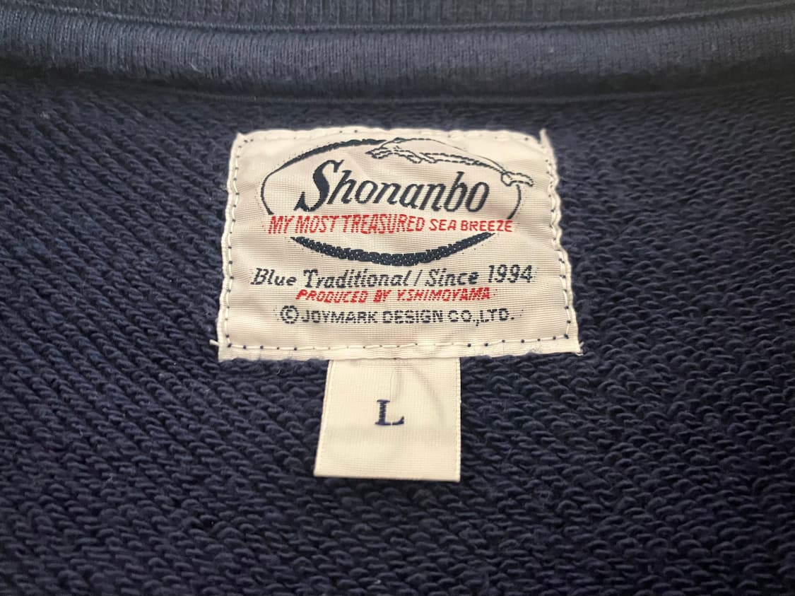 일본 조이마크디자인 쇼난듀크 스웻셔츠 L 구제 빈티지 서핑 캡틴산타 상품이미지2