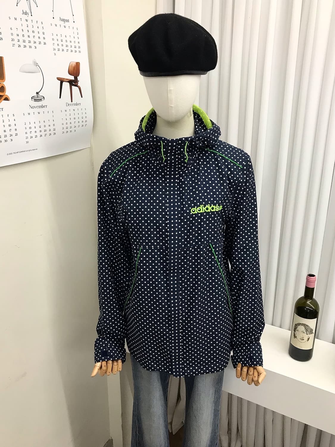 아디다스 도트 바람막이 자켓 상품이미지7