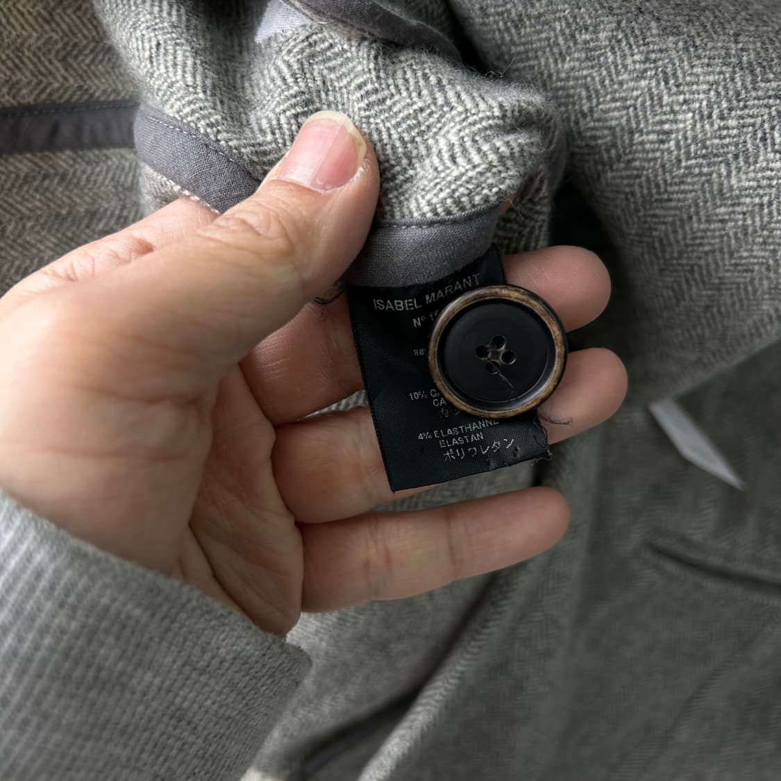 16146 - 이자벨마랑 숄더퍼프 헤링본 블레이저 상품이미지5