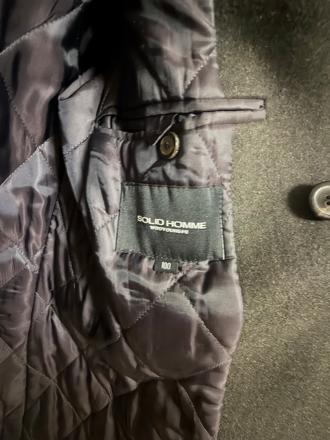 [100] 솔리드 옴므 피코트 상품이미지5