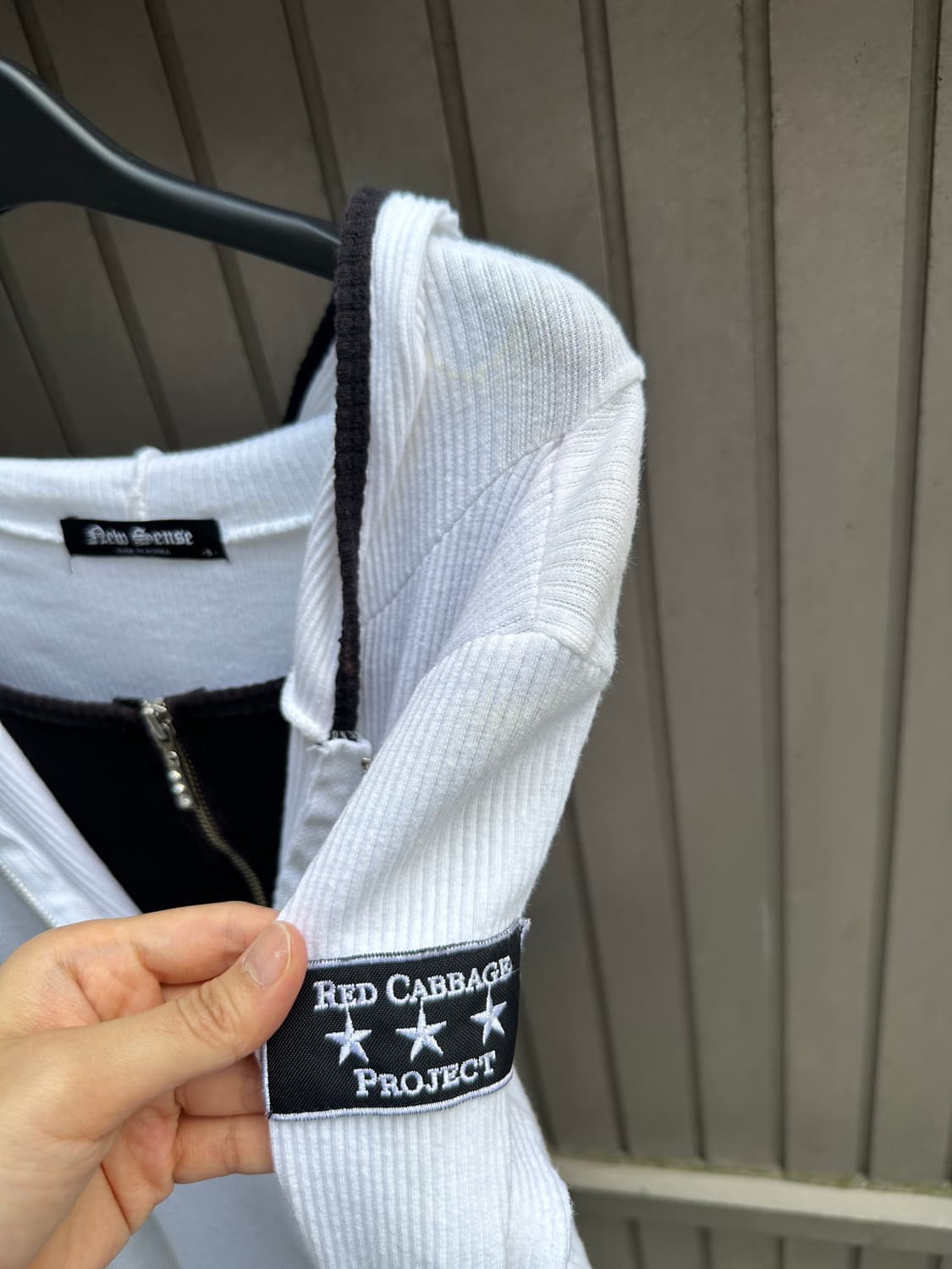 DEM SENSE cubic detail 2way zip up 상품이미지7