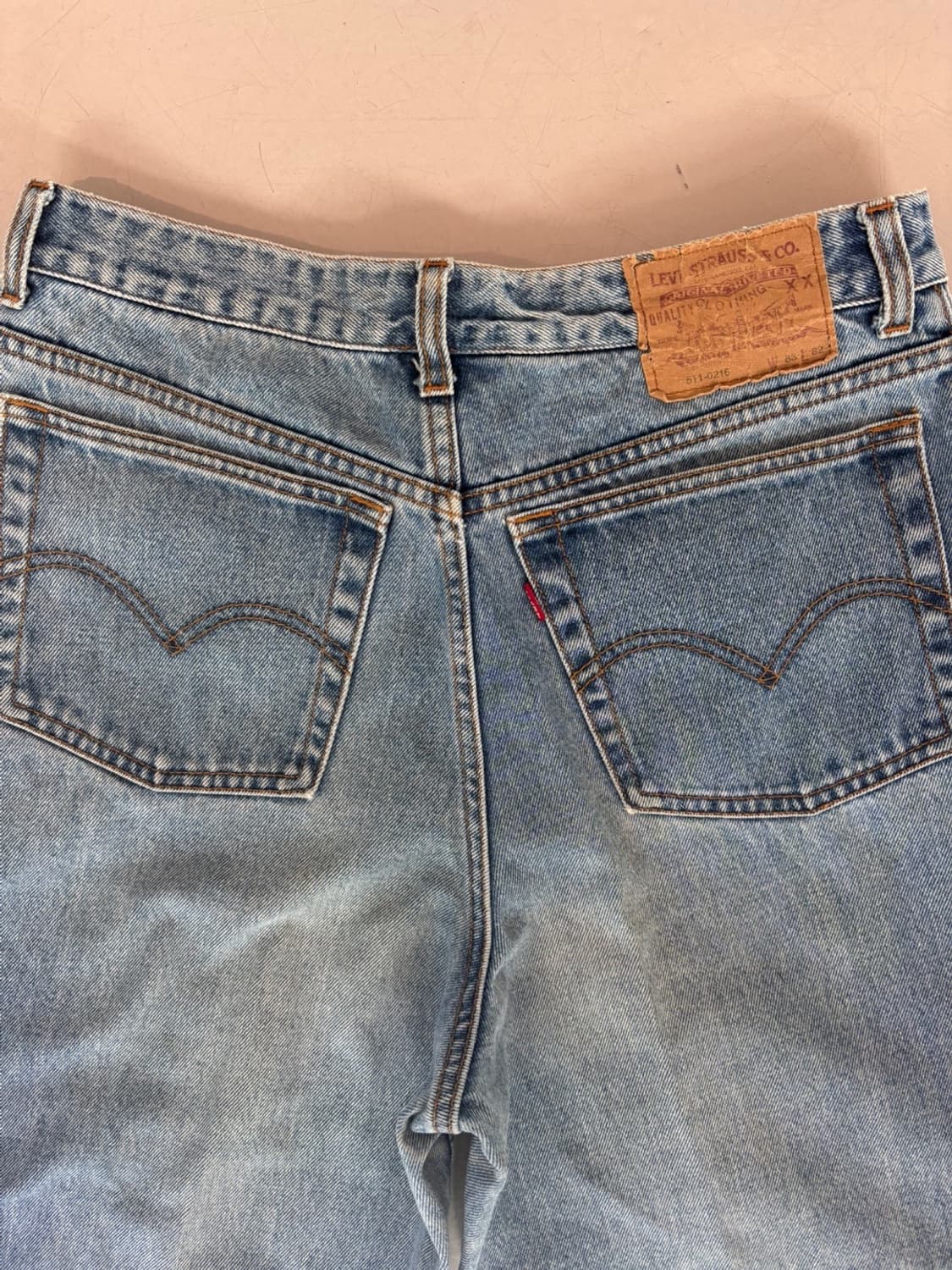 90s Vintage Levis 511 Denim Pants 상품이미지6