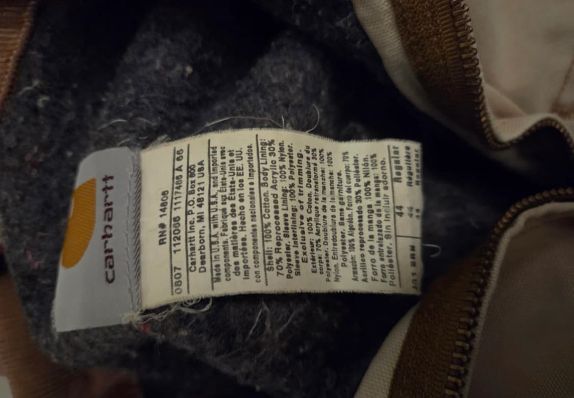칼하트 디트로이트 자켓 상품이미지3