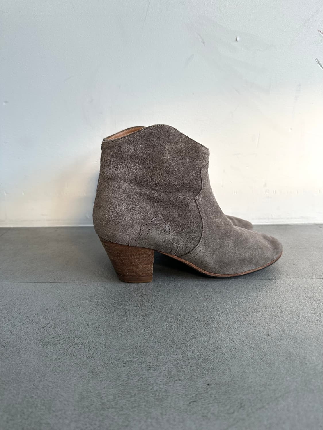 이자벨마랑 웨스턴 스웨이드 앵클부츠 상품이미지5