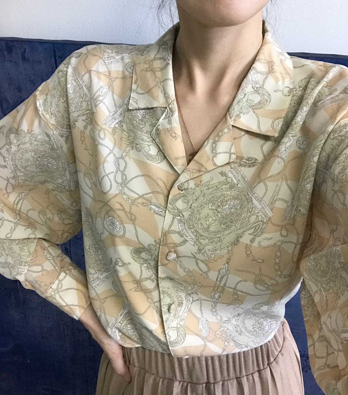B4) Japan Vintage Blouse 상품이미지8