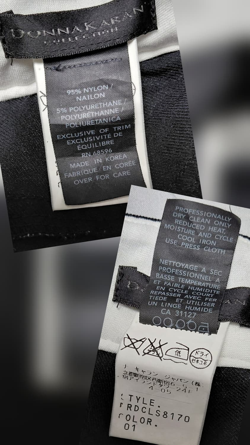 [정품] 도나카란 컬렉션 테크니컬 나일론 파이핑 슬랙스 상품이미지5