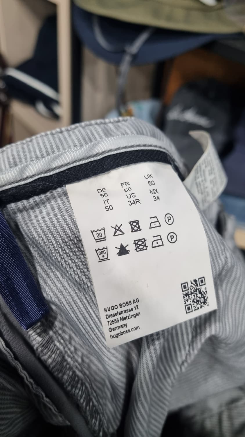 보스 슬림스트레이트 스판 피그먼트 면바지 34사이즈 상품이미지4