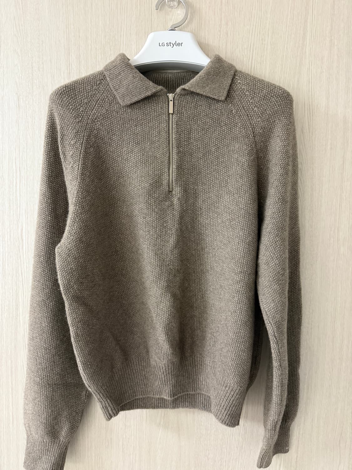 낫띵리튼 하프집업 니트 상품이미지2