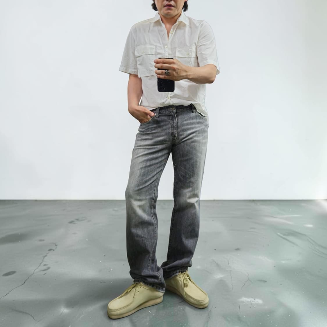 90S LEE 청바지 데님팬츠 흑청 82 N1090 상품이미지2