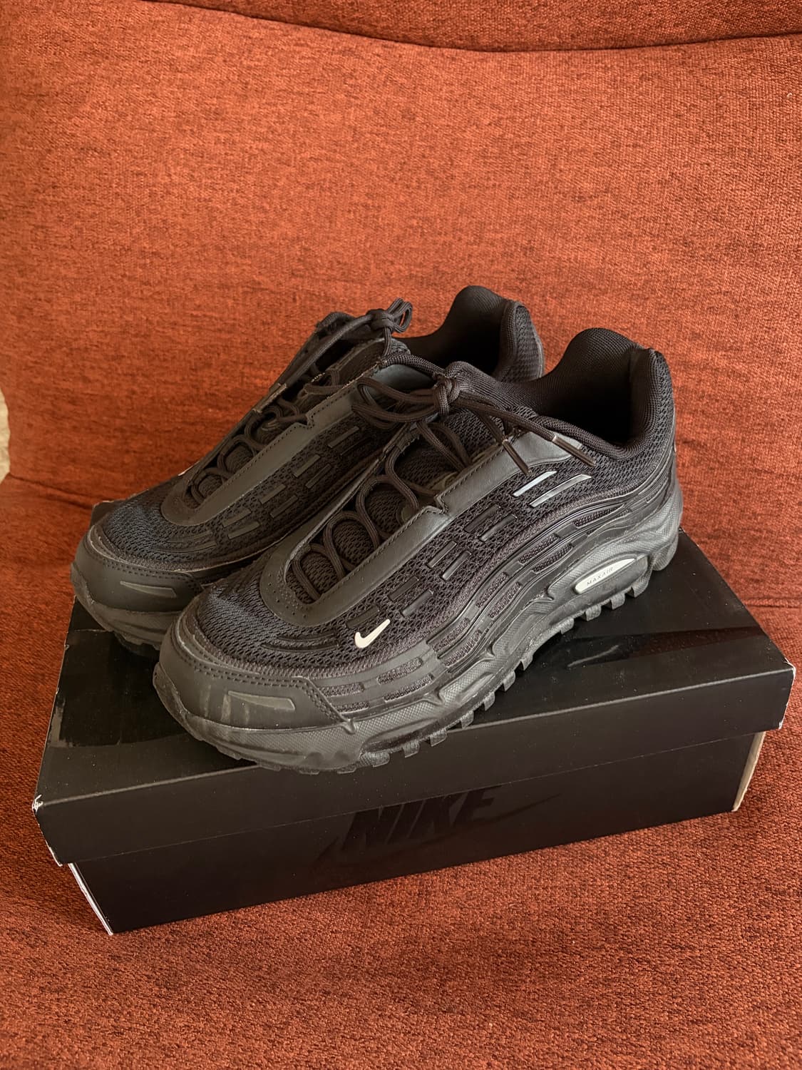 나이키 x 꼼데가르송 옴므 플러스 에어맥스 TL 2.5 블랙 / 280 상품이미지1