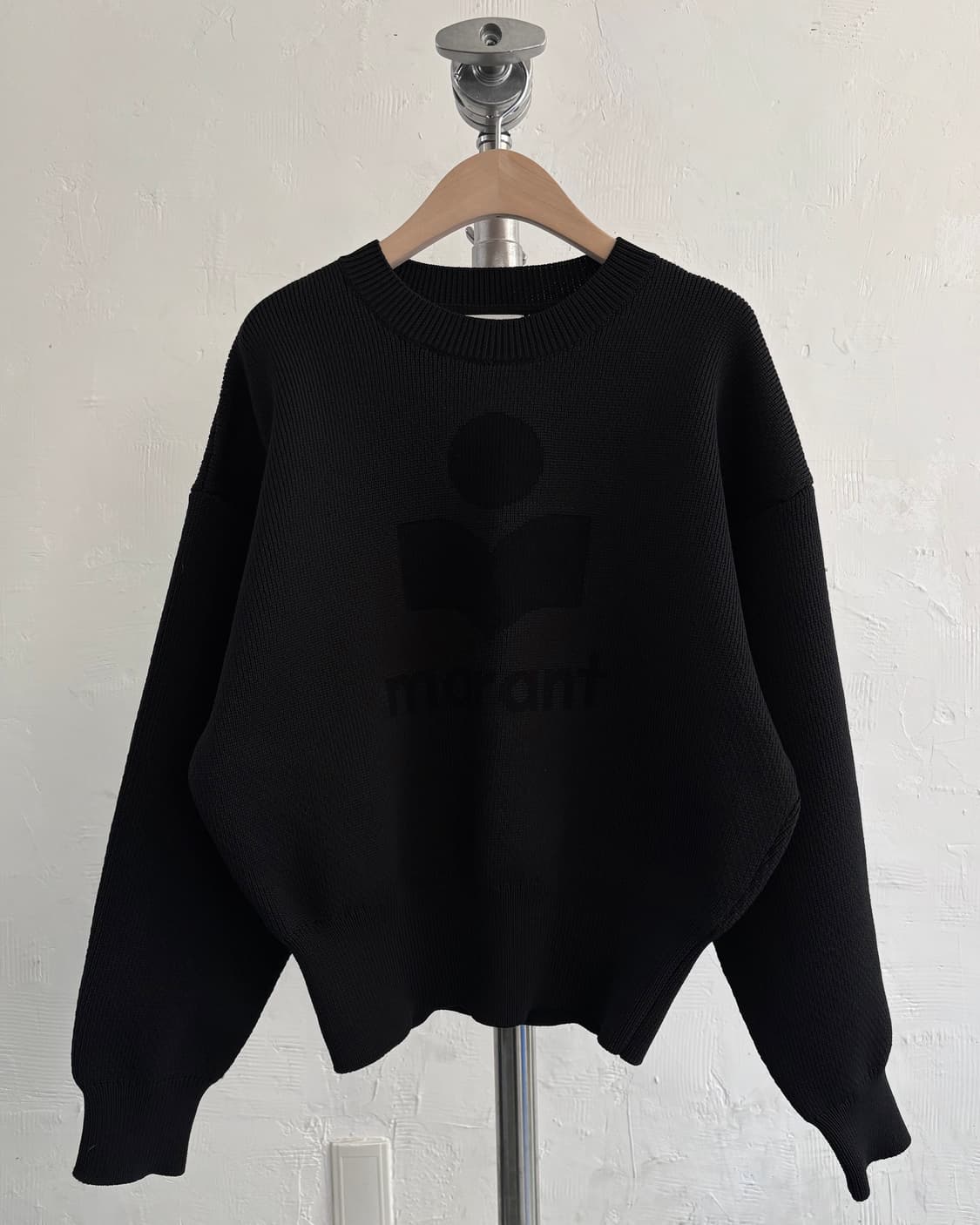 Isabel Marant 이자벨마랑 블랙 아일러 로고 니트 상품이미지1