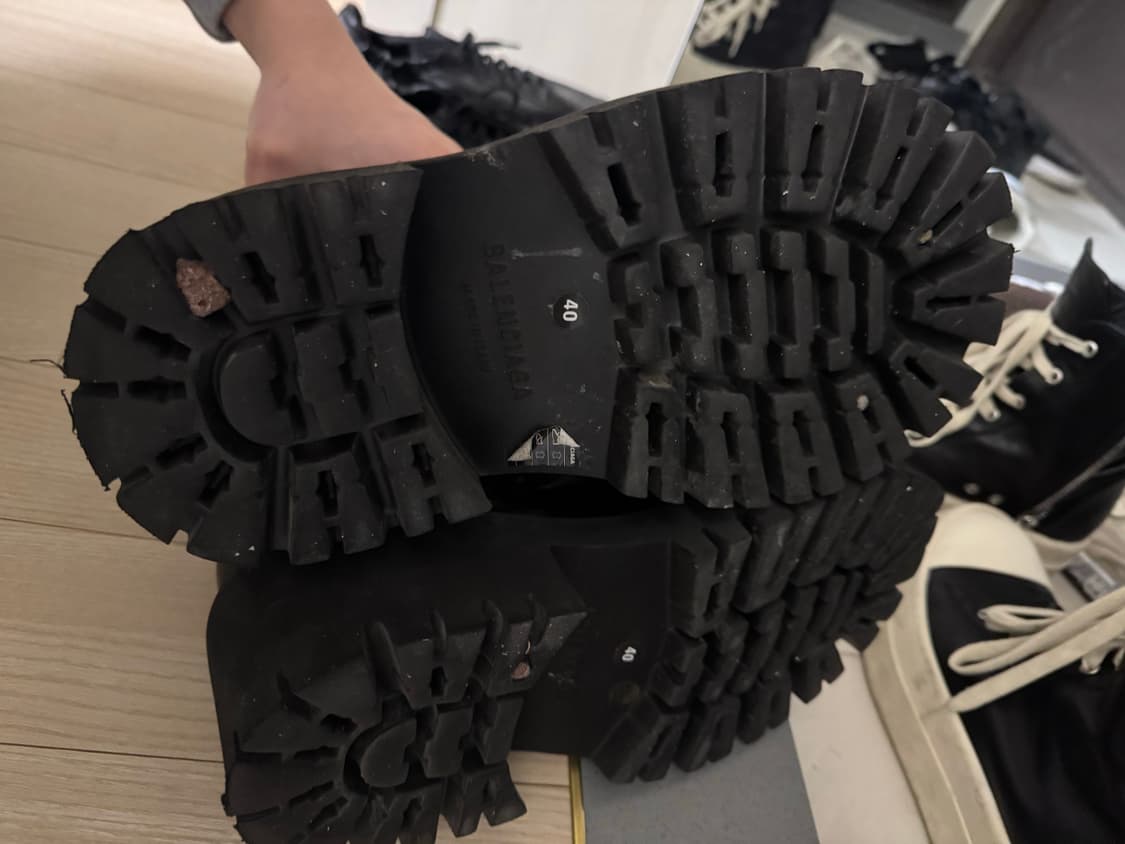 발렌시아가 스톰퍼 부츠 40 상품이미지3