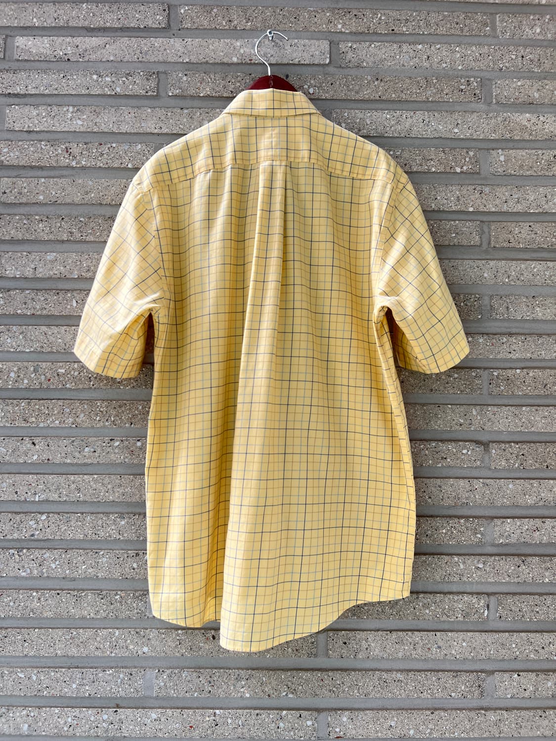 [S]L.L.Bean 엘엘빈 옐로우 그래프 체크 셔츠 상품이미지7