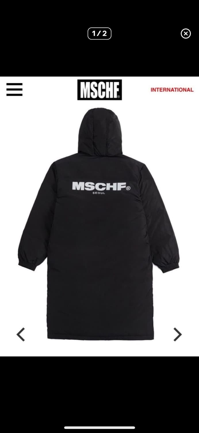 미스치프 롱패딩 상품이미지4