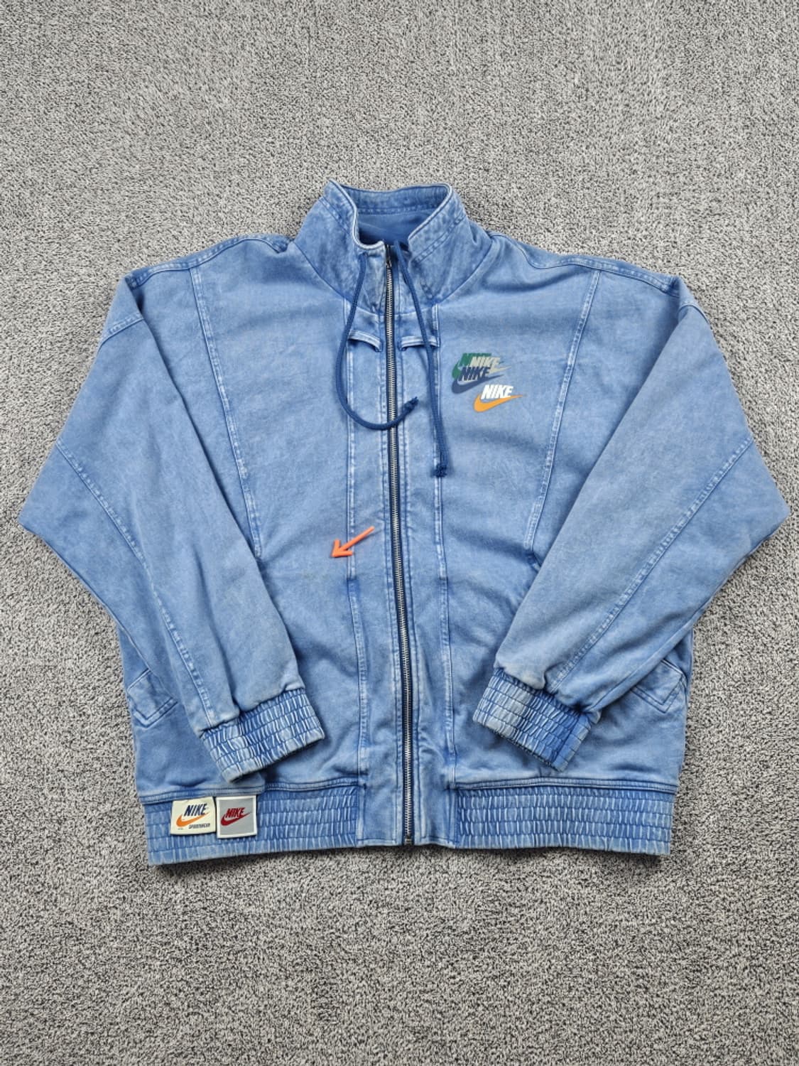 나이키 NSW 워시드데님 멀티스우시 터틀넥 자켓 ( L ) / 10012 상품이미지2