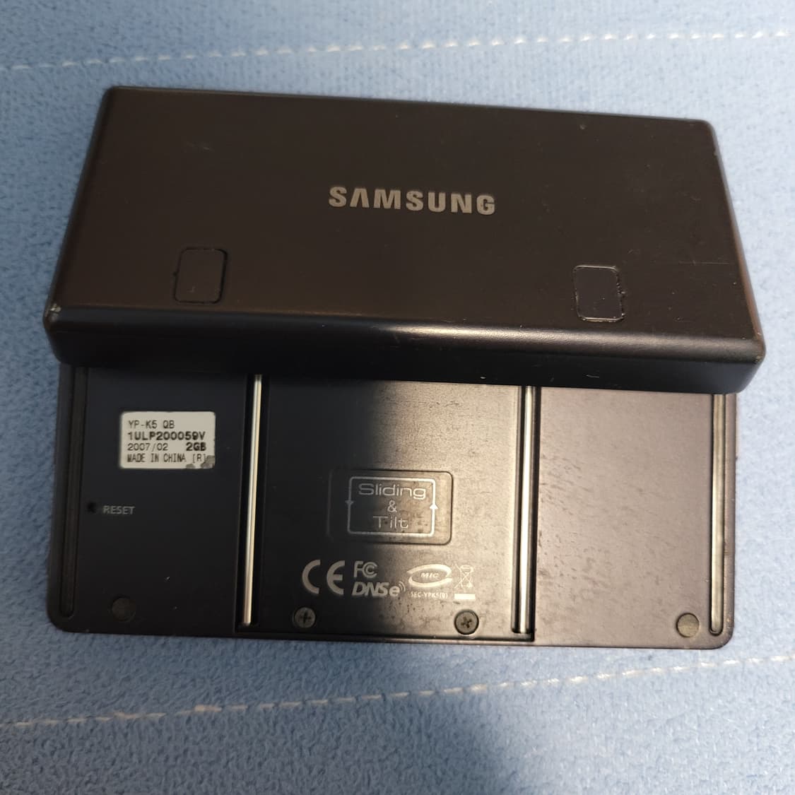 삼성 옙 YP-K5 2기가 MP3 플레이어 고장품 상품이미지3