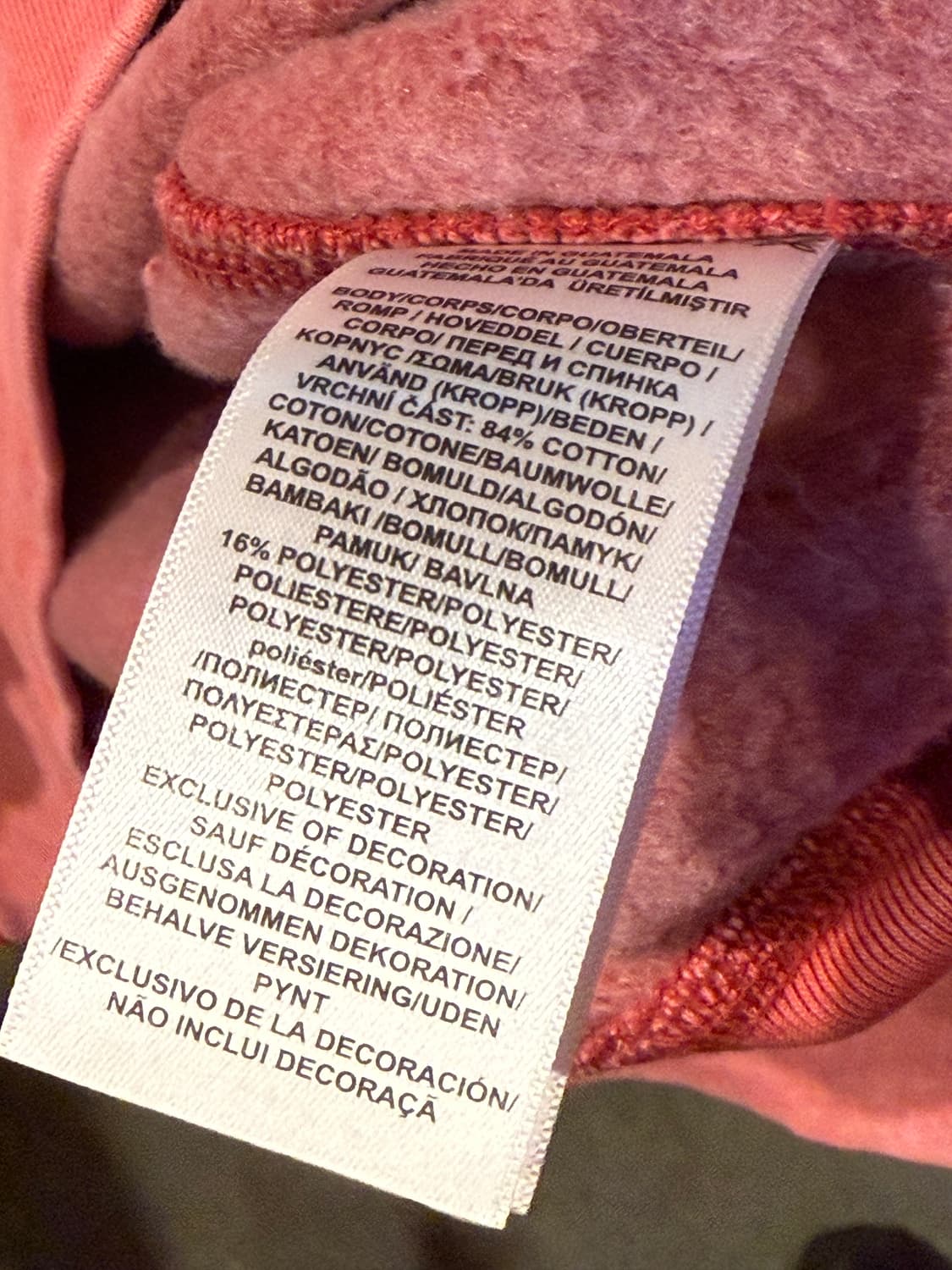 폴로 랄프로렌 피그먼트 후드티 상품이미지3