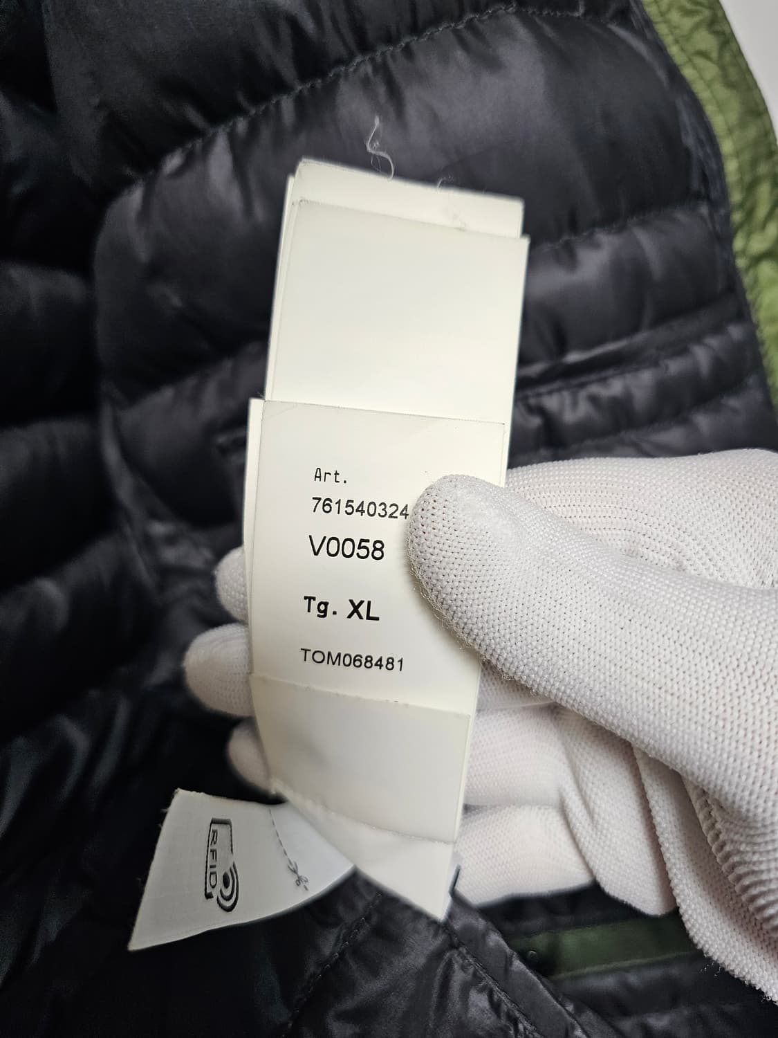 스톤아일랜드 바이오 립스탁 나일론 후드 경량 패딩 상품이미지9