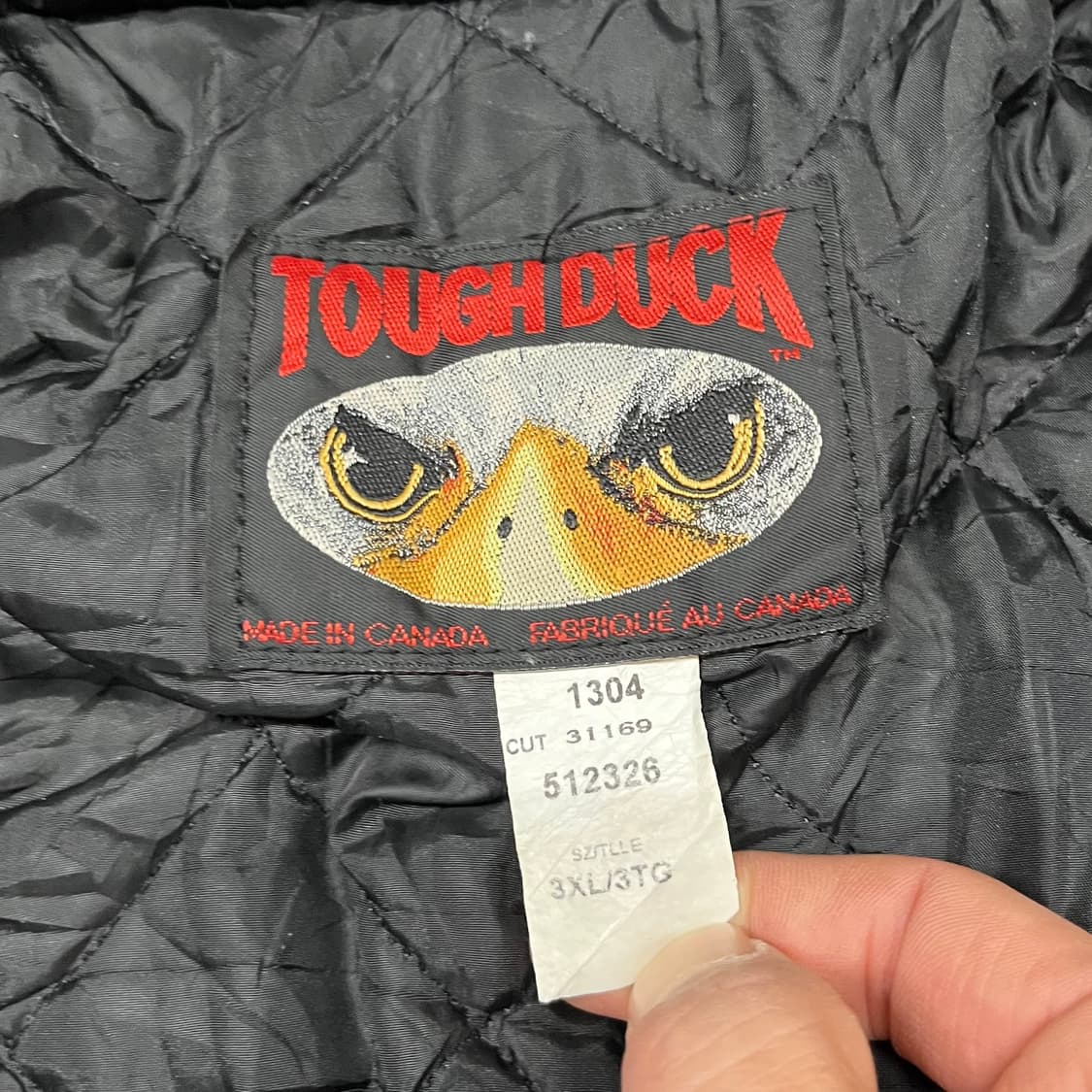 90s Tough duck 후드 워크 자켓 (110) 상품이미지6