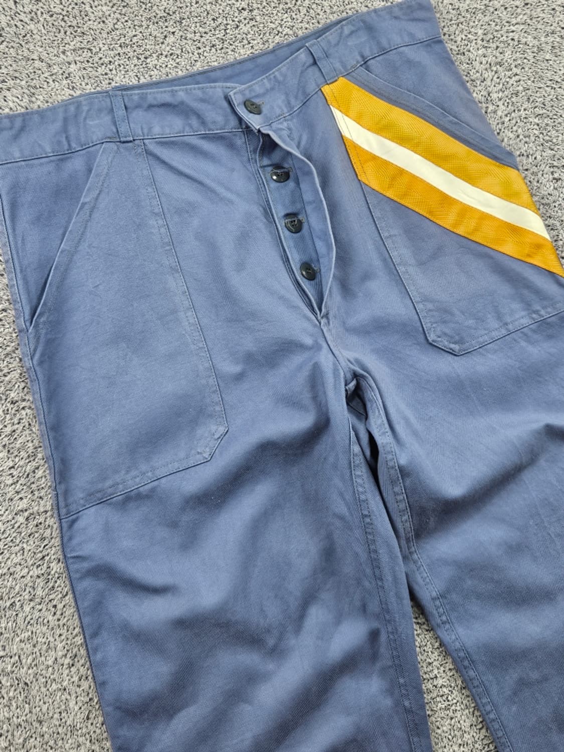 빈티지 버튼플라이 프렌치 워크 팬츠 (48 [34"추정]) / 11550 상품이미지5