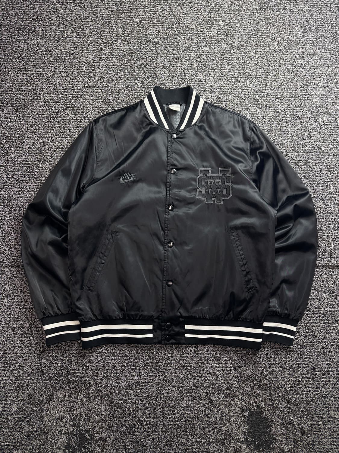 나이키 빅로고 사틴 스타디움 바시티 자켓 2964 상품이미지2