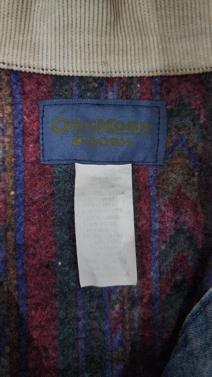 OSHKOSH B'Gosh 오시코시 80s 블랭킷 초어 데님 자켓 48R 상품이미지8