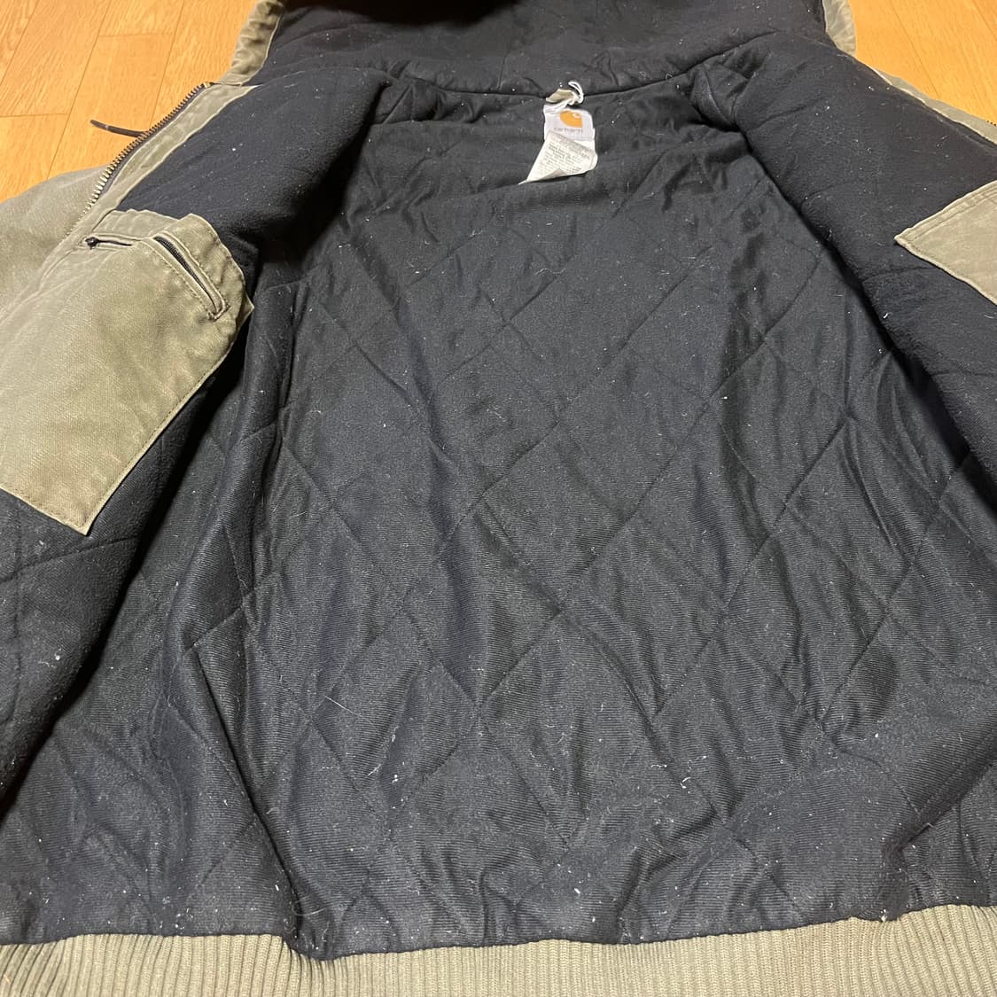 [XL] 칸예 칼하트 US J130 ARG 덕 액티브 자켓  상품이미지5