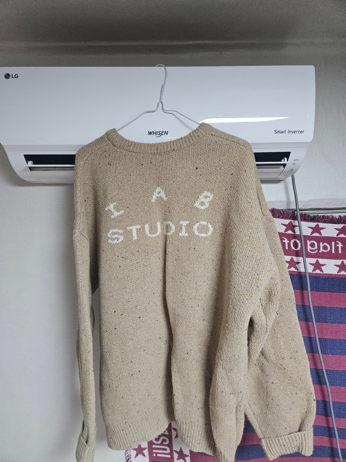 아이앱 스튜디오 x 새들러 하우스 니트 플레인 상품이미지5