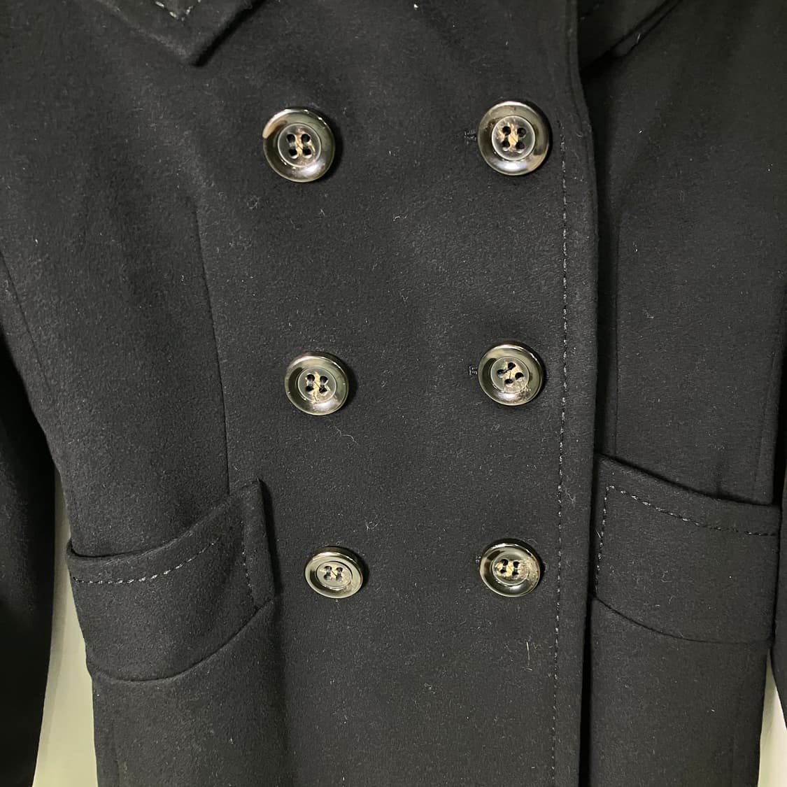 막스마라 스포츠막스 울 더블 버튼 피코트 상품이미지5