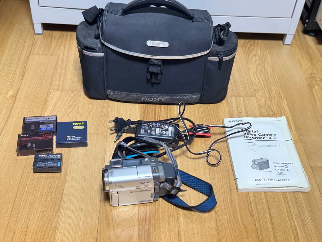 소니 핸디캠 DCR-TRV33 MiniDV 캠코더 모든구성 상품이미지1
