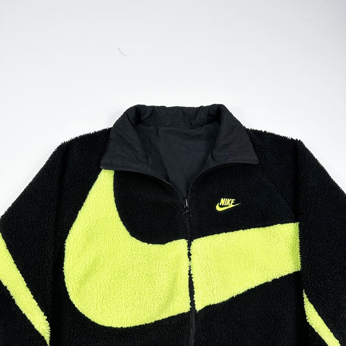 나이키 빅스우시 쉐르파 블랙 리버시블 자켓 (L) 상품이미지1