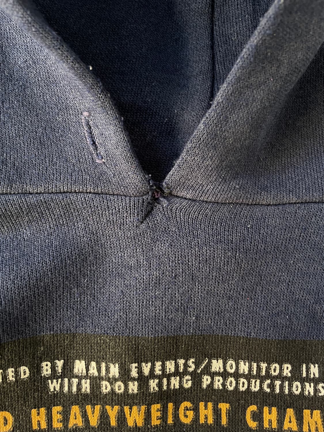 Rare!!) OG 1991 Mike Tyson  Promo Hoodie 상품이미지9