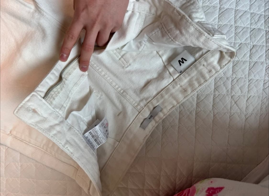 Lots 백바지 화이트데님팬츠 29 상품이미지6