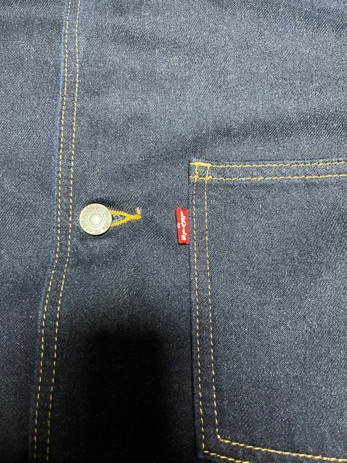 [M] 리바이스 사이프레스 데님 초어 자켓 코트 상품이미지7