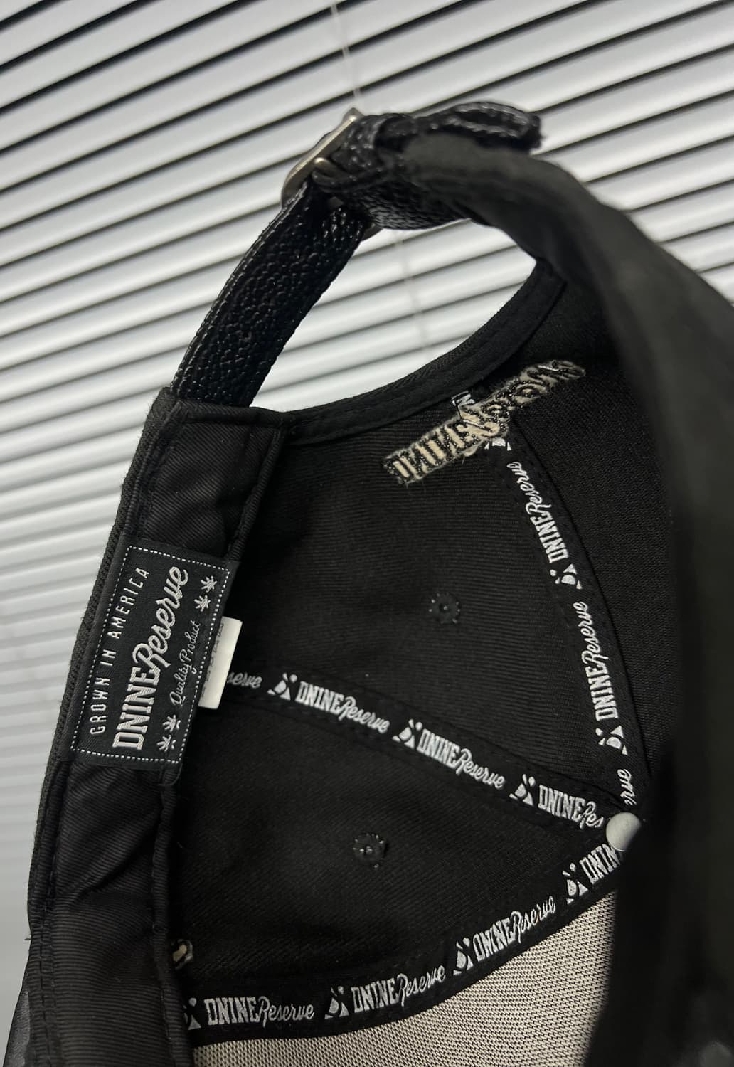 디나인(Dnine) 블랙 스냅백 상품이미지10