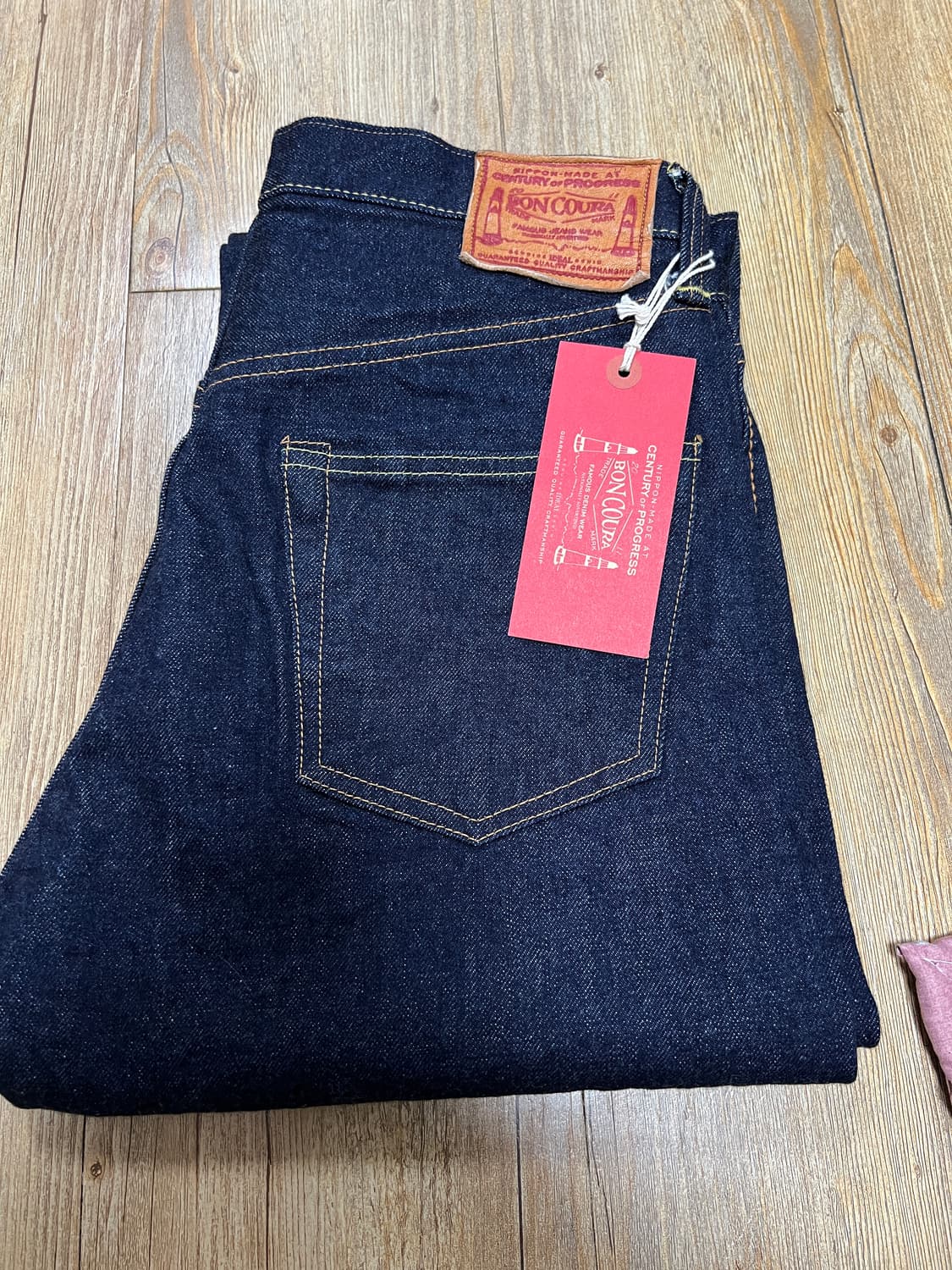 택포39) 본쿠라 xx 30사이즈 boncoura xx 셀비지 데님팬츠 상품이미지1