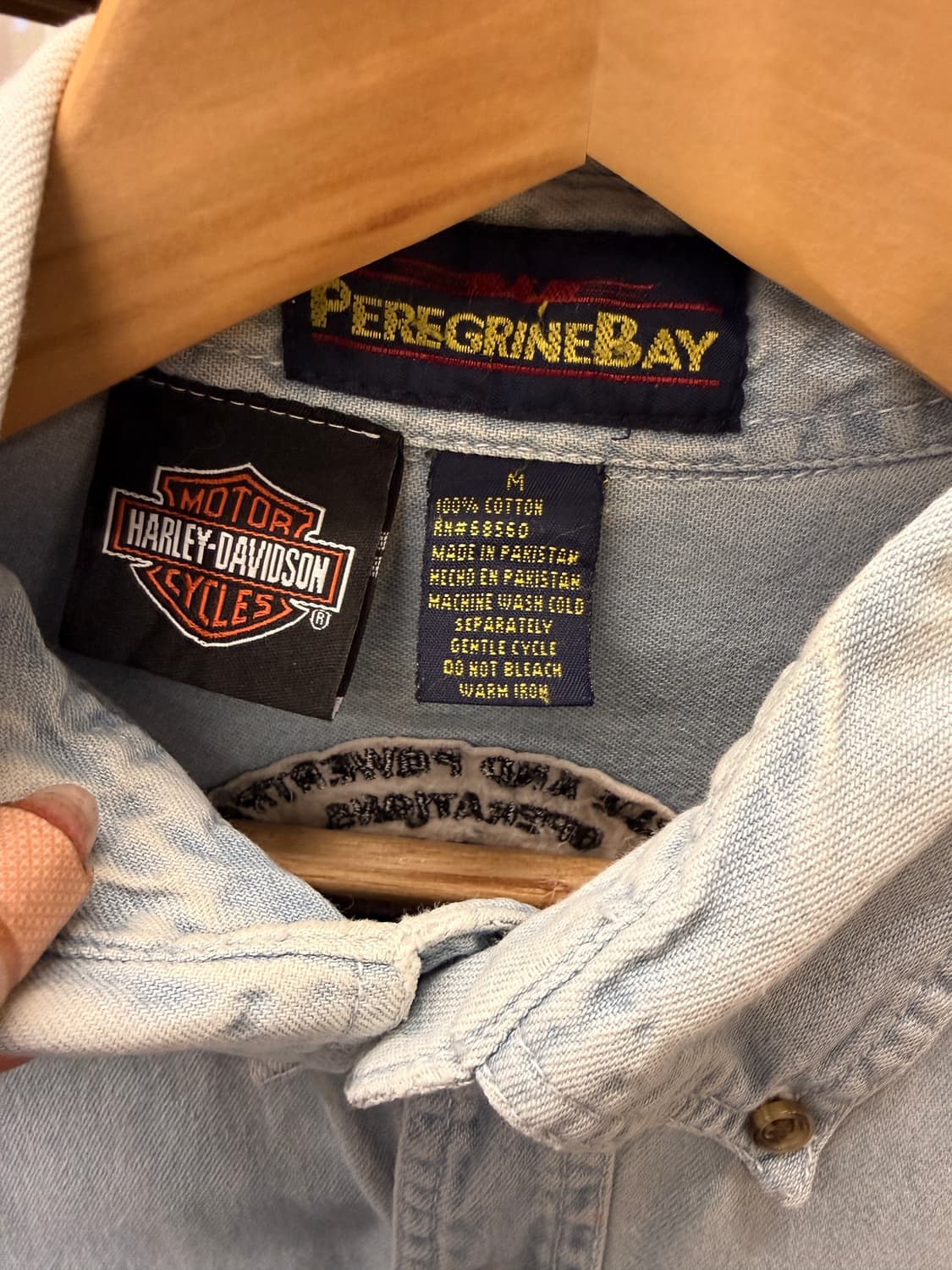 H-D 할리데이비슨 데님 셔츠  상품이미지6