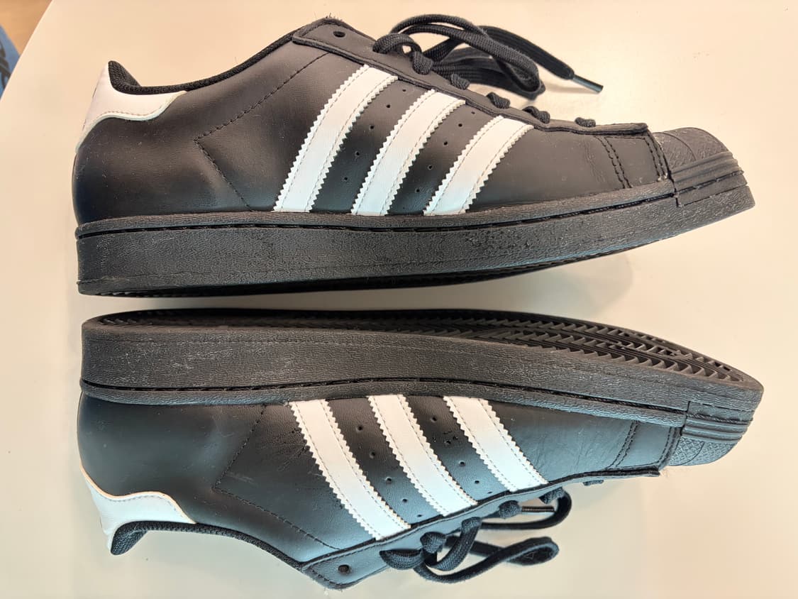 (270) 아디다스 슈퍼스타 블랙 (코어블랙) 상품이미지4