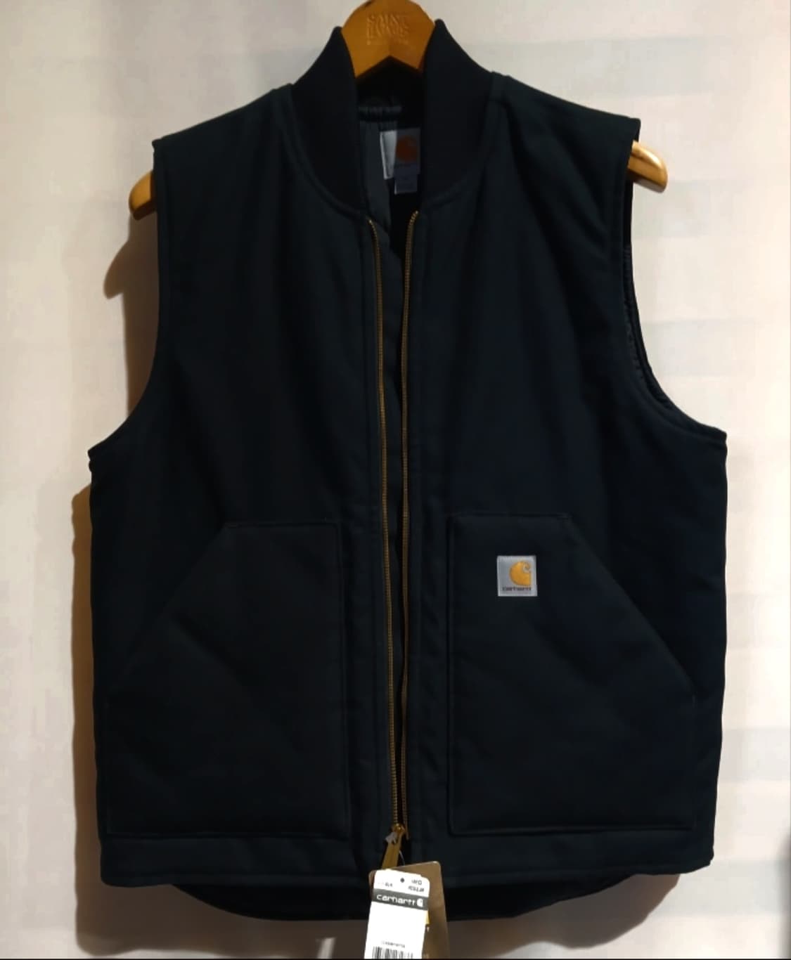 칼하트 V01 블랙 조끼 M 상품이미지1