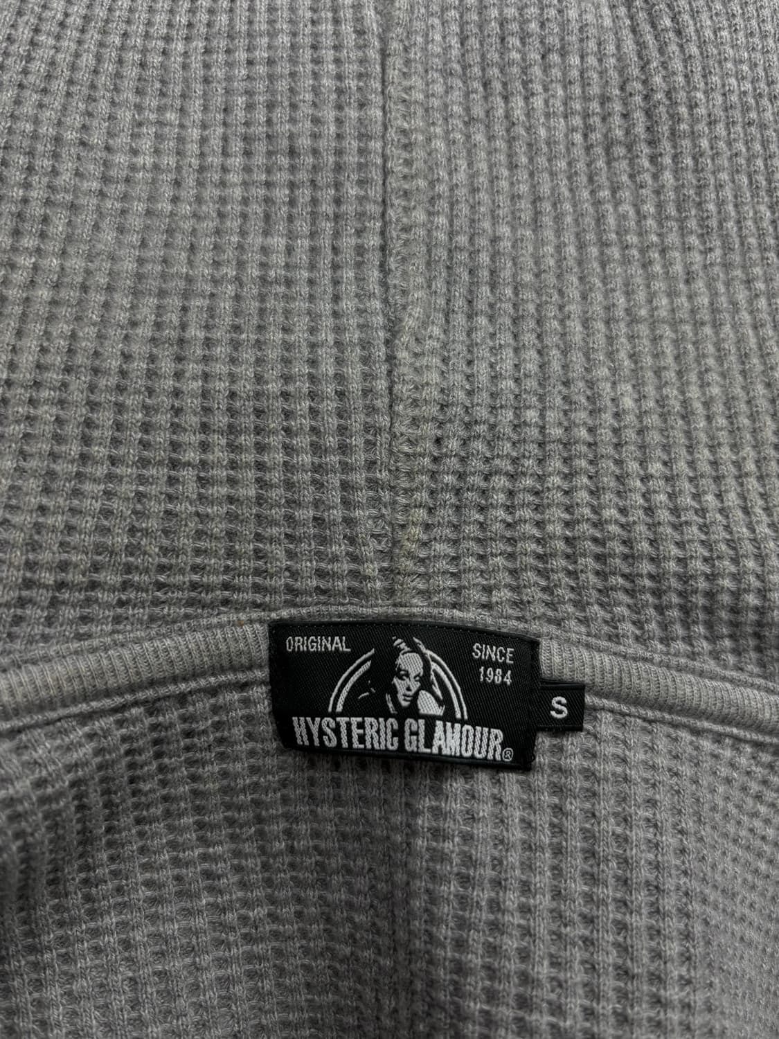 히스테릭 글래머 데빌걸 와플 후드집업 상품이미지6