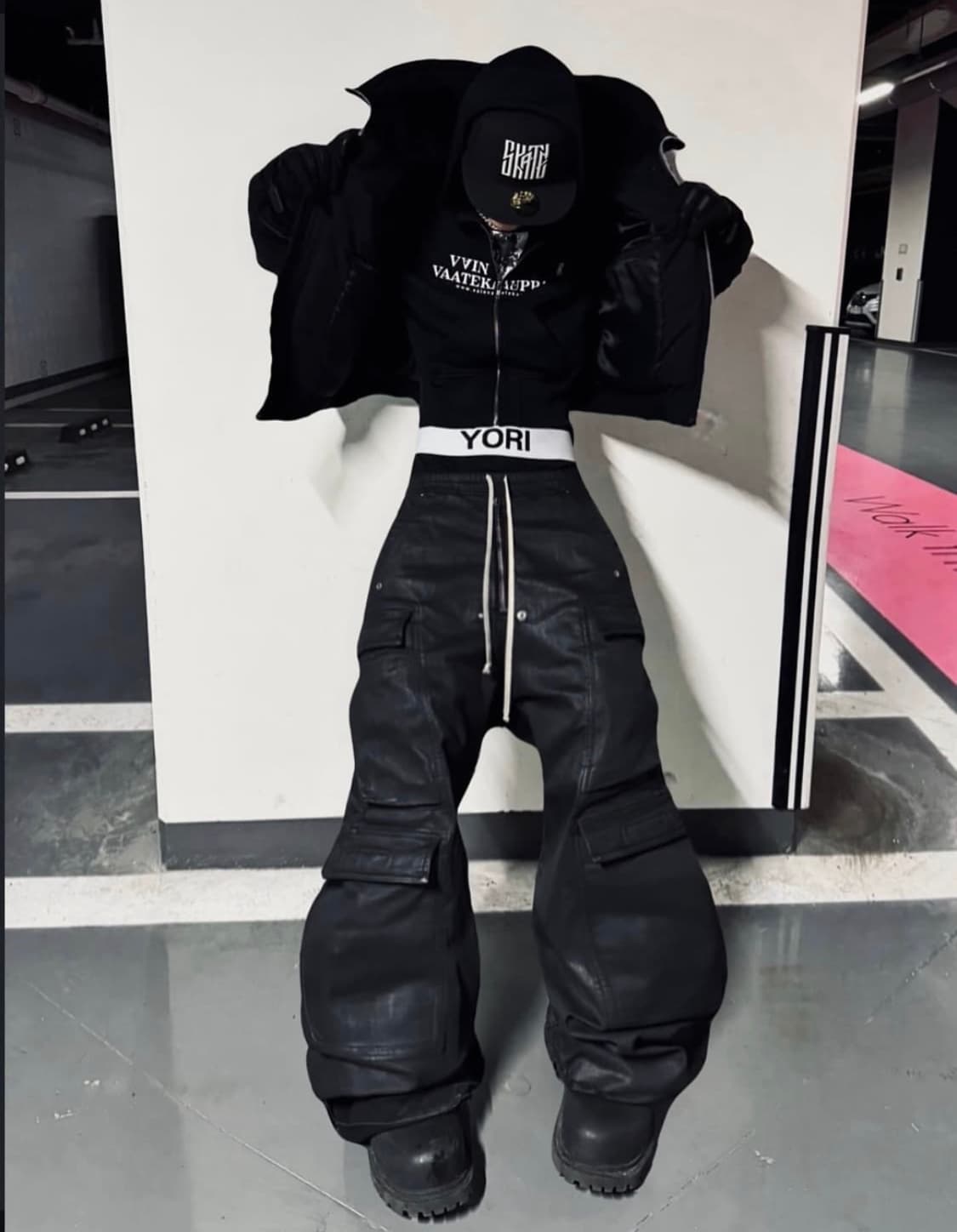 [xs] 릭오웬스 점보카고팬츠 왁스 코팅 sbw 상품이미지1